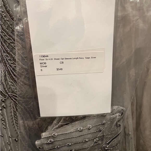 Cameron Blake V-Back Gown 119644- Gorgeous!! - Picture 8 of 8